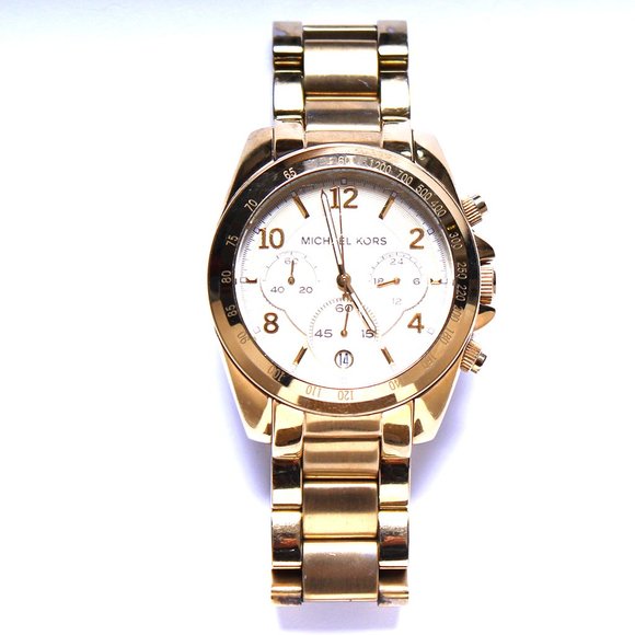 MICHAEL KORS Classic Gold - Tone Watch - Picture 1 of 3